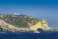 Lighthouse near Bonifacio city, Corsica Royalty Free Stock Photo