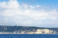 Lighthouse near Bonifacio city, Corsica Royalty Free Stock Photo