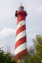 lighthouse, Nieuw Haamstede, Zeeland, Netherlands Royalty Free Stock Photo