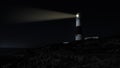 Lighthouse at night