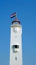 Lighthouse from Noordwijk aan Zee in the Netherlands Royalty Free Stock Photo