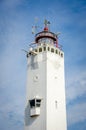 Lighthouse in Noordwijk Royalty Free Stock Photo