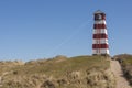 Lighthouse - Norre Vorupor, Denmark Royalty Free Stock Photo