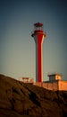 Lighthouse in nova scotia Royalty Free Stock Photo