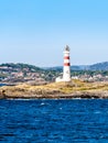 Lighthouse OksÃÂ¸y fyr south of Kristiansand in Norway