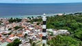 Lighthouse At Olinda In Pernambuco Brazil. Royalty Free Stock Photo