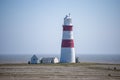 The lighthouse at Orford Ness on the Suffolk coast Royalty Free Stock Photo