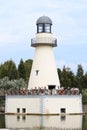 Lighthouse in Pairi Daiza, Belgium