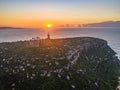 Lighthouse at Palm Beach, Sydney Australia Royalty Free Stock Photo