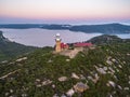 Lighthouse at Palm Beach, Sydney Australia Royalty Free Stock Photo