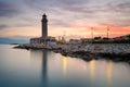 Lighthouse in Patras. Royalty Free Stock Photo