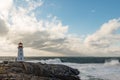 Peggys Cove Lighthouse NS Canada Royalty Free Stock Photo