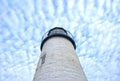 The lighthouse at Pemaquid Point Maine Royalty Free Stock Photo