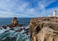 Lighthouse in Peniche - Portugal Royalty Free Stock Photo