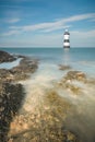 Lighthouse at Penmon Royalty Free Stock Photo