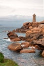 Lighthouse Phare Mean Ruz Ploumanch, Brittany