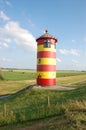Lighthouse Pilsum Royalty Free Stock Photo