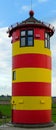 Lighthouse of Pilsum Royalty Free Stock Photo