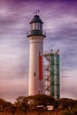 Lighthouse in Point Lonsdale Royalty Free Stock Photo