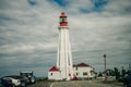 Lighthouse Pointe-au-Pere, Quebec, Canada Pointe-au-Pere - sep 2022