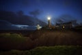 Lighthouse of Pointe Saint Mathieu in Plougonvelin, Brittany, Fr