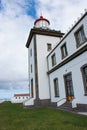 Lighthouse in Ponta da Ferraria, Sao Miguel on the Azores