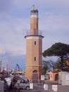 Lighthouse port of Cervia Emilia Romagna Royalty Free Stock Photo