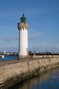 Lighthouse of Port-Haliguen in Morbihan in Brittany