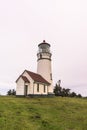 Lighthouse of Port Orford, Oregon Royalty Free Stock Photo