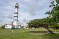 The Lighthouse of Preguicas at Atins, Brasil Royalty Free Stock Photo