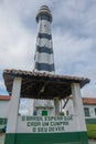 The Lighthouse of Preguicas at Atins, Brasil Royalty Free Stock Photo