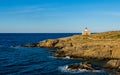 Lighthouse Punta Sarnella in Port de la Selva, Costa Brava, Catalonia, Spain