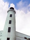 Lighthouse on the quayside in New Orleans a Louisiana city on the Mississippi River, near the Gulf of Mexico.