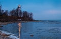 Lighthouse Reflections Royalty Free Stock Photo