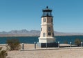 Lighthouse replica at Lake Havasu, Arizona