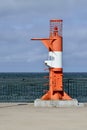 Lighthouse. Resort town Pionersky, Russia