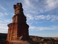 Lighthouse Rock - Palo Duro Canyon Royalty Free Stock Photo