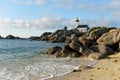 Lighthouse on the rocks