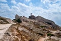 Lighthouse on a rocky Island