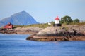 Lighthouse and Rorbu of Stoetts islands