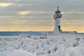 Lighthouse of RÃÂ¼gen island Royalty Free Stock Photo