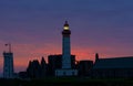 lighthouse and ruins of monastery, Pointe de Saint Mathieu, Brit