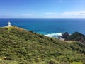 Lighthouse and sacred point at Cape Reinga, New Zealand