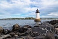 The Lighthouse in Salem Royalty Free Stock Photo