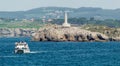 Lighthouse in Santander, Cantabria, Spain