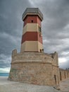 Lighthouse seaport of Monopoli. Apulia.