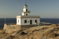 Lighthouse In Serifos Island Royalty Free Stock Photo