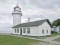 The lighthouse - Sletterhage lighthouse, Denmark Royalty Free Stock Photo