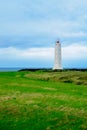 Lighthouse in the Snaefellsnes peninsula Royalty Free Stock Photo