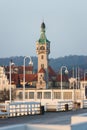 The lighthouse in Sopot